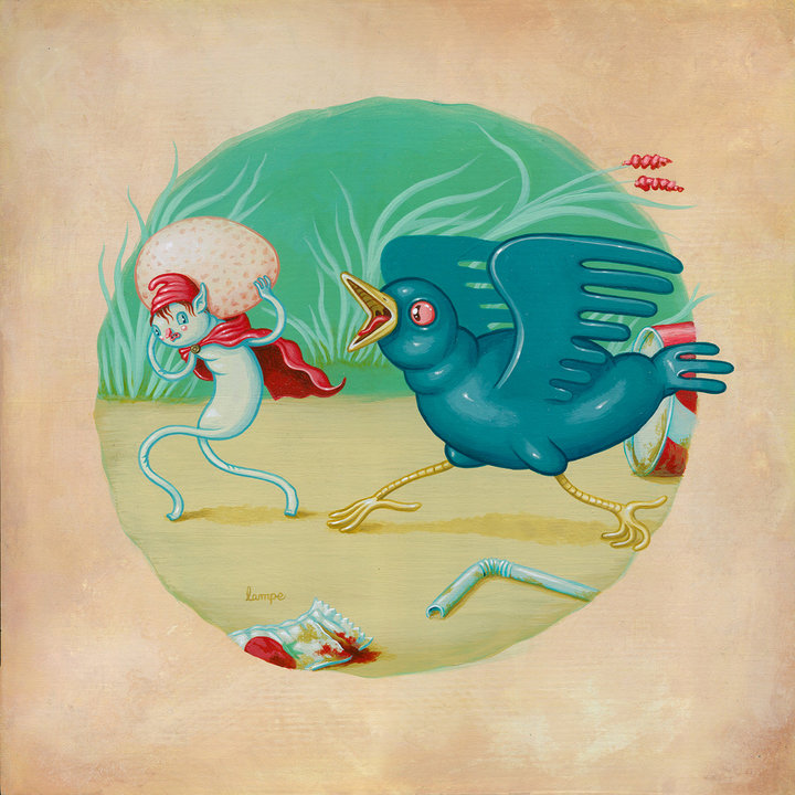 TRAVIS LAMPE The Ham-Fisted Coping Mechanism THE EGG HEIST