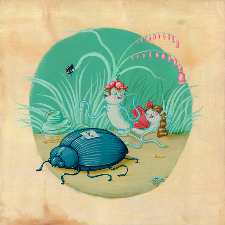 TRAVIS LAMPE The Ham-Fisted Coping Mechanism THE IDIOT BEETLE