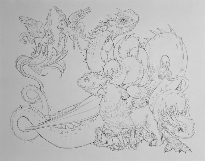 Camilla d'Errico Fabled Realms DRAGON DANCE