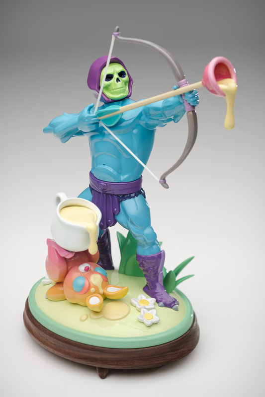 Mark Landwehr & Sven Waschk [coarse] Because I Wanted You Know SKELETOR SHOOTING BLISS -  3/4 VIEW