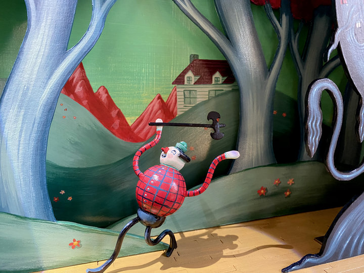 TRAVIS LAMPE Small Time Buffoonist // Gallery 2 ACCURATE RENDITION OF THE FAILED STAGE PRODUCTION OF “WOODSMAN"