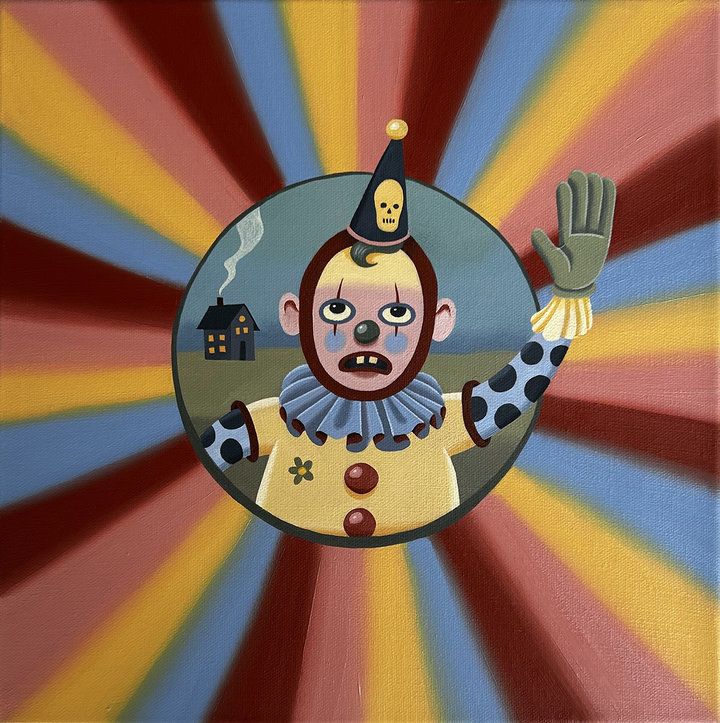 ART COLLECTOR STARTER KIT XI GROUP SHOW A COLLECTION OF 12" X 12" WORKS FOOL'S FAREWELL