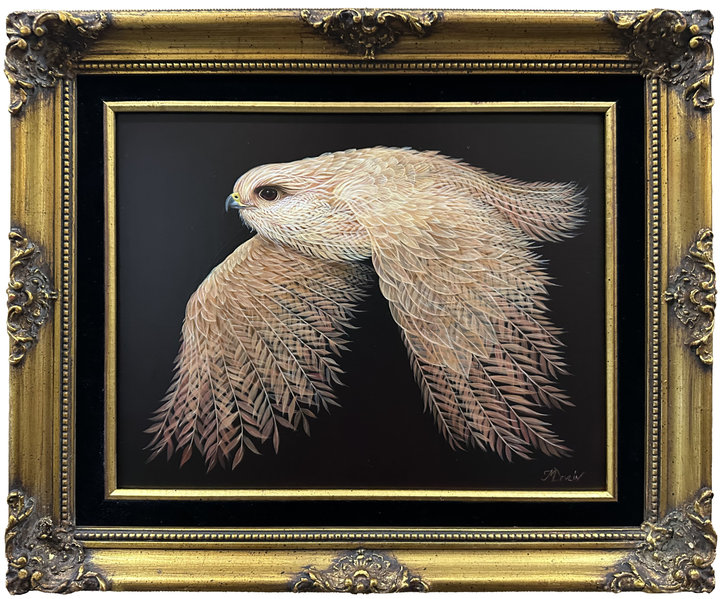 SIRENS Ciou, Molly Devlin and Yulia Pustoshkina FLIGHT OF THE FOLIAGE (FRAMED)