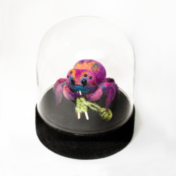 BOUND BY NATURE Lisa Ericson, Dena Seiferling & Yulia Pustoshkina SPIDER KNITTING HER WEB