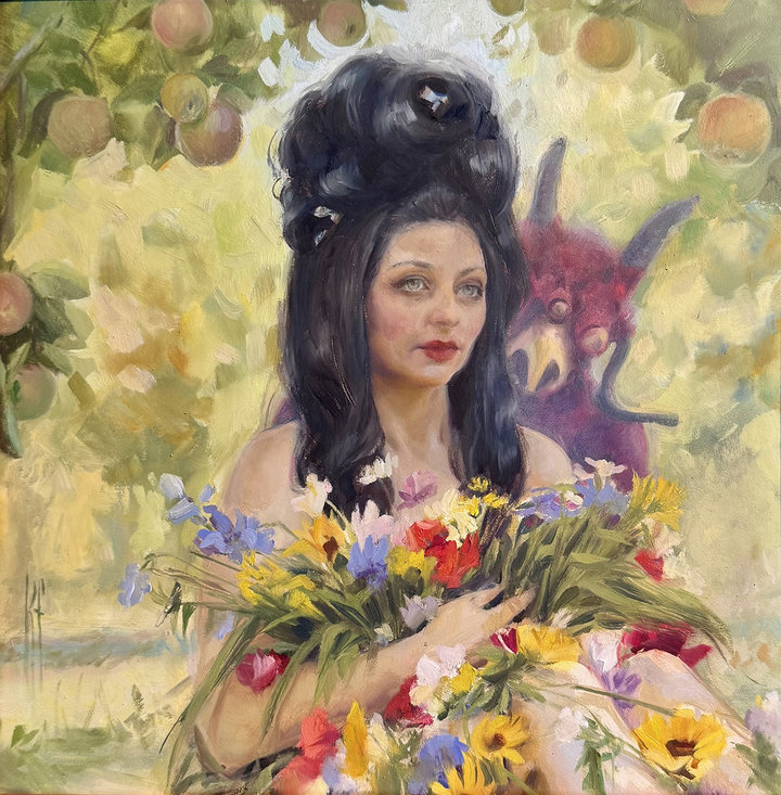 ART COLLECTOR STARTER KIT XI GROUP SHOW A COLLECTION OF 12" X 12" WORKS GOD IS A WOMAN