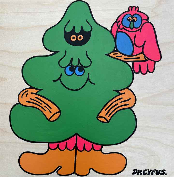 ART COLLECTOR STARTER KIT XI GROUP SHOW A COLLECTION OF 12" X 12" WORKS TREE FRIEND