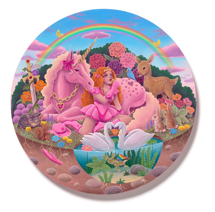 ANDREA GUZZETTA OASIS PINK PONY WORLD