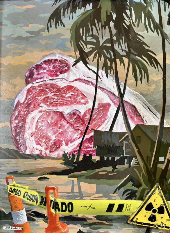 Altered Images Vintage Paint-By-Numbers Reimagined MT. SANTO