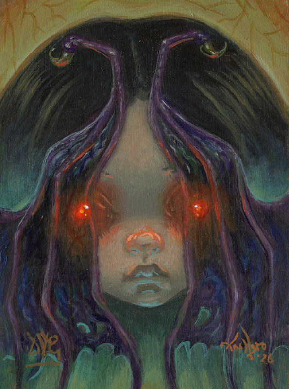 Jasmine Becket-Griffith & David Van Gough DEATH & THE MAIDEN NIGHT VEIL