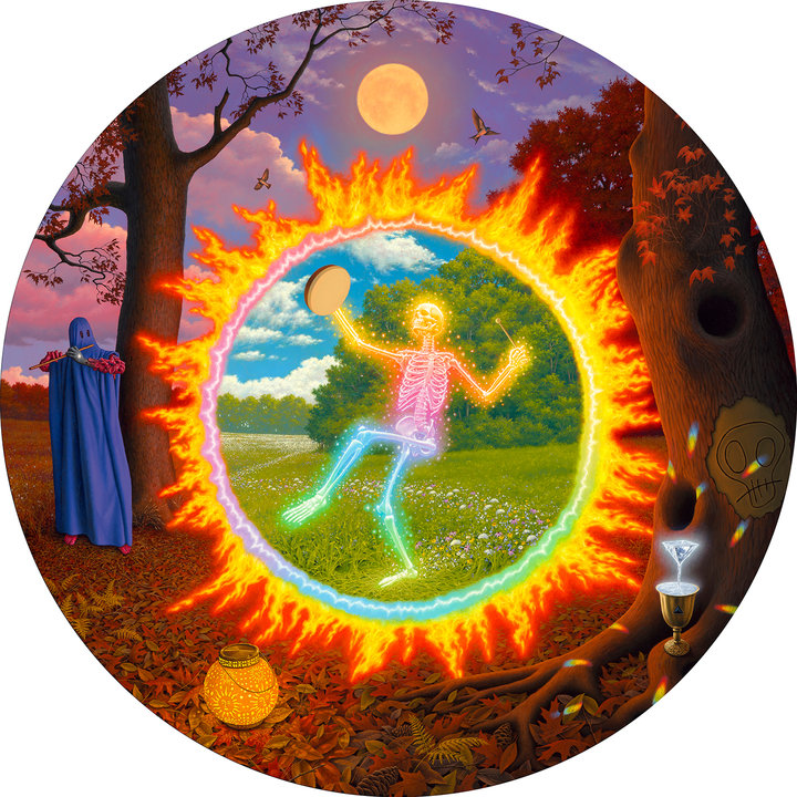 ADRIAN COX  The Well of Dreams WANDERING FIRES