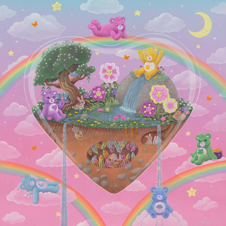 Care Bears™ Forever Group Show PERFECT WORLD: CARE BEARS