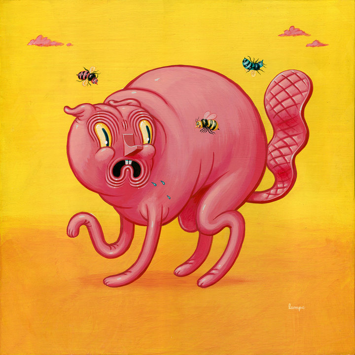 TRAVIS LAMPE The Ham-Fisted Coping Mechanism BEE BEAVER
