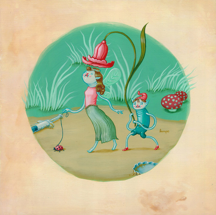 TRAVIS LAMPE The Ham-Fisted Coping Mechanism LADY BUG LADY