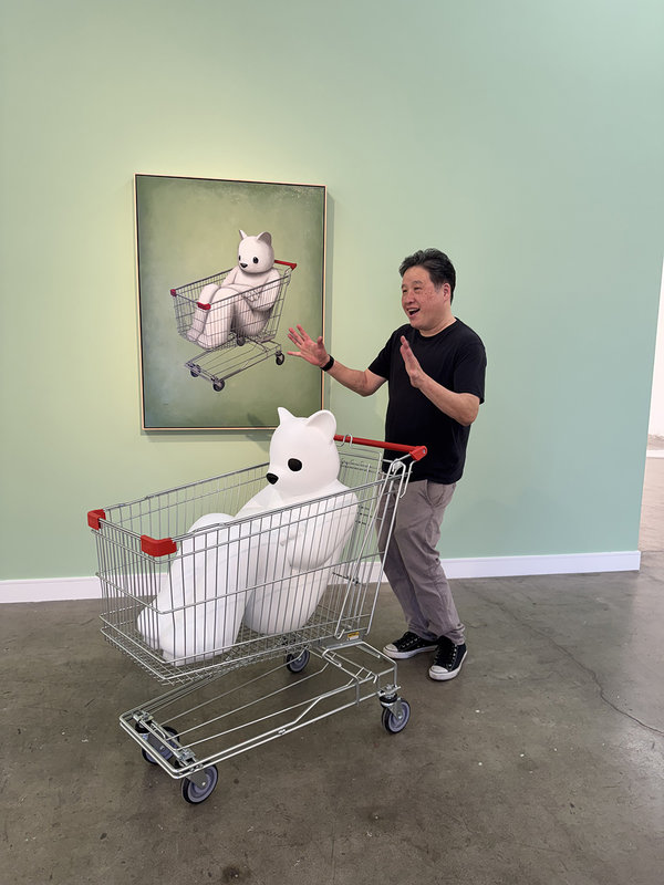 LUKE CHUEH Negative Space COMMODIFIED (SCULPTURE) LUKE NOT INCLUDED