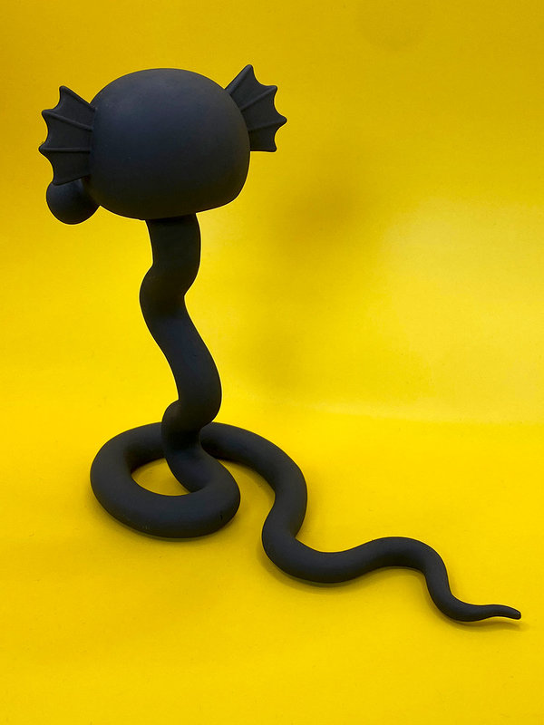 TRAVIS LAMPE Small Time Buffoonist // Gallery 2 SEMI-POISONOUS CHAUNCEY SNAKE (BACK VIEW)