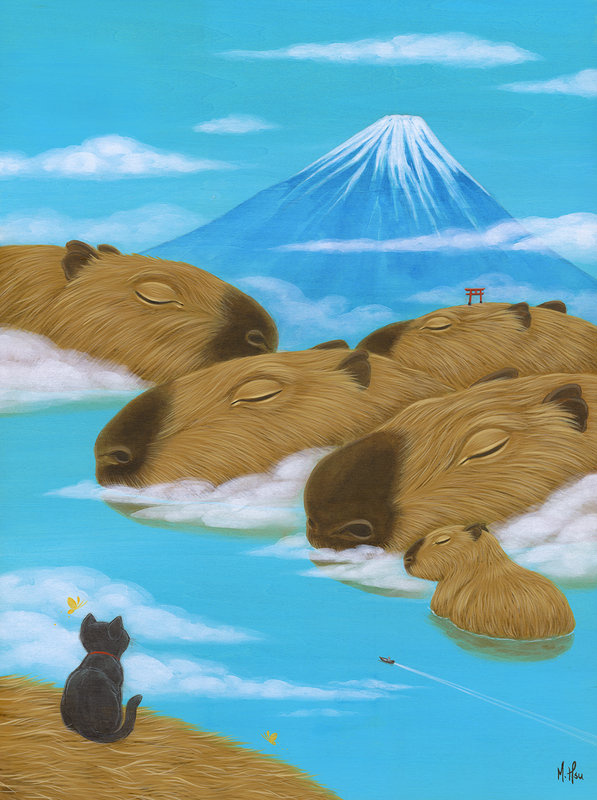 20TH ANNIVERSARY GROUP SHOW Main Gallery I DREAM OF CAPYBARAS
