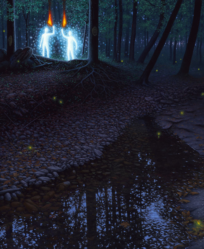 ADRIAN COX  The Well of Dreams SPECTERS AT TWILIGHT