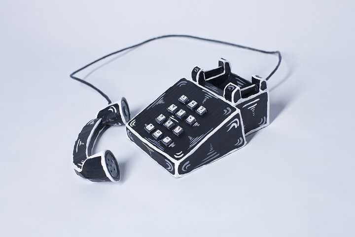 Dosshaus Paper-Thin Hotel PHONE (BLACK RM. 103)