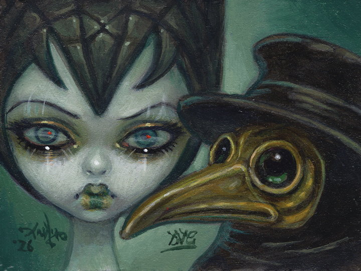 Jasmine Becket-Griffith & David Van Gough DEATH & THE MAIDEN DARK MALADY