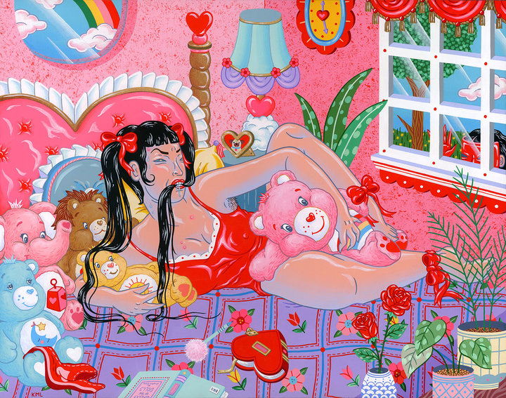 Care Bears™ Forever Group Show SHE WAS BEAR-Y HORNY