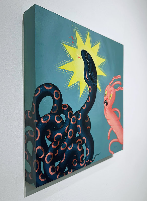 TRAVIS LAMPE The Ham-Fisted Coping Mechanism SNAKE PUNCH (ANGLE VIEW)