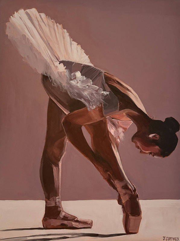 JONATHAN CATHEY & KARI TIRRELL 2 SOLO EXHIBITIONS LA BALLERINA LAVANDE