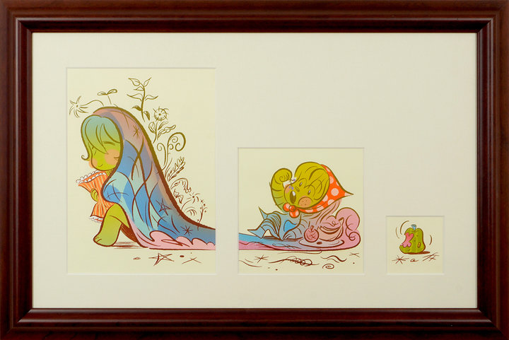 LO CHAN-PENG and SUN-MI  LUCIE'S BLANKET, SADIE'S FEAST, AND THE PEAR THAT WIGGLED
