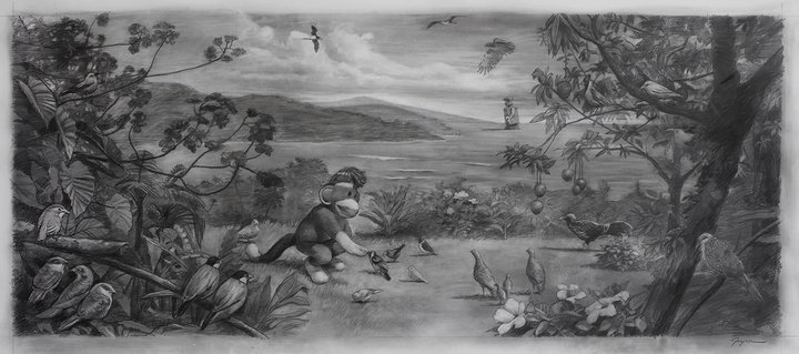 ERIC JOYNER Looking Sideways SOCK MONKEY ISLAND