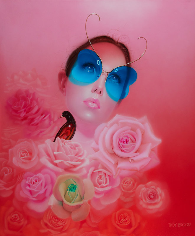 TROY BROOKS BLOOM THE GLASS GARUDA