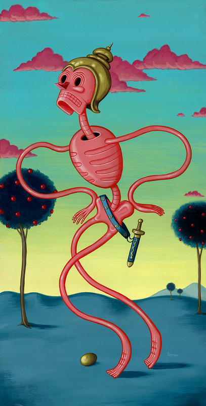 TRAVIS LAMPE The Ham-Fisted Coping Mechanism REAL FASHIONS OF ANTIQUITY: FULL FRONTAL SKELETON