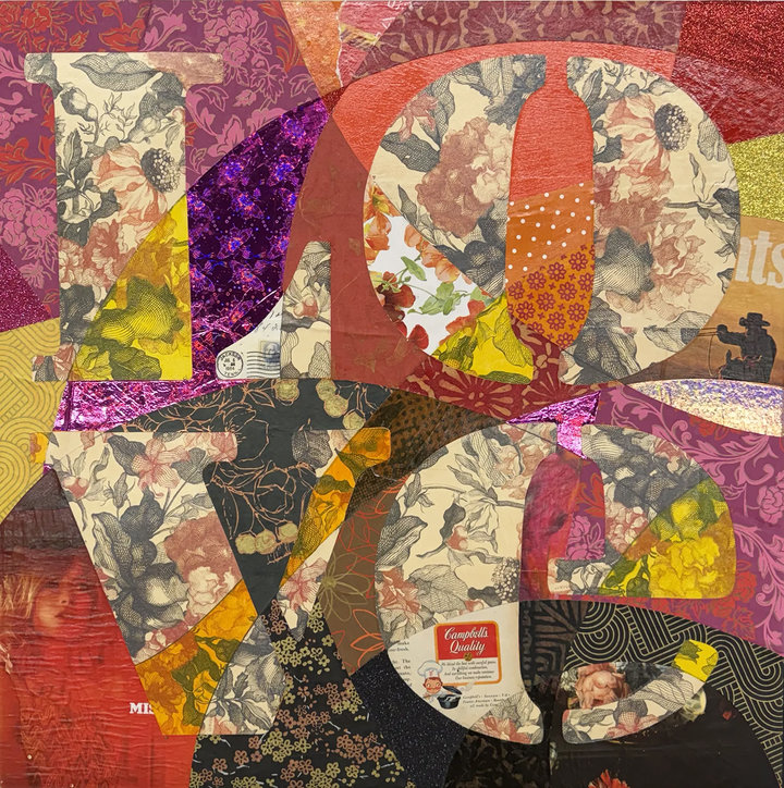 20TH ANNIVERSARY GROUP SHOW Main Gallery LOVE (ORANGE)