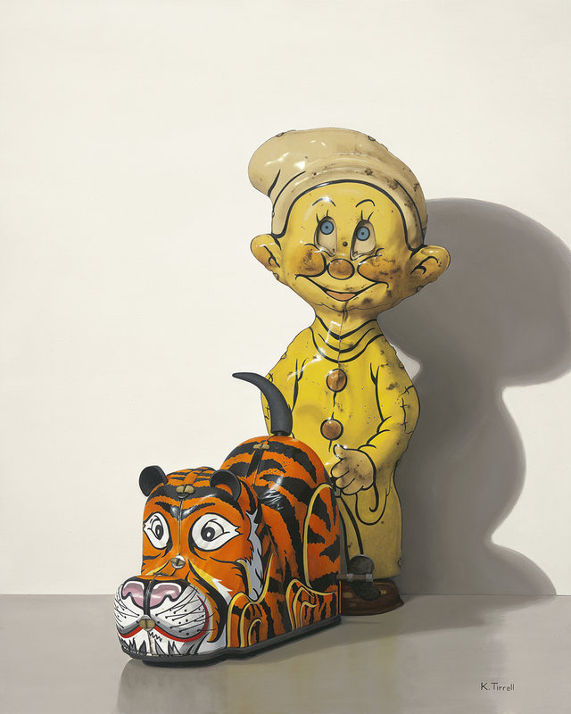JONATHAN CATHEY & KARI TIRRELL 2 SOLO EXHIBITIONS KITTY KITTY BANG BANG