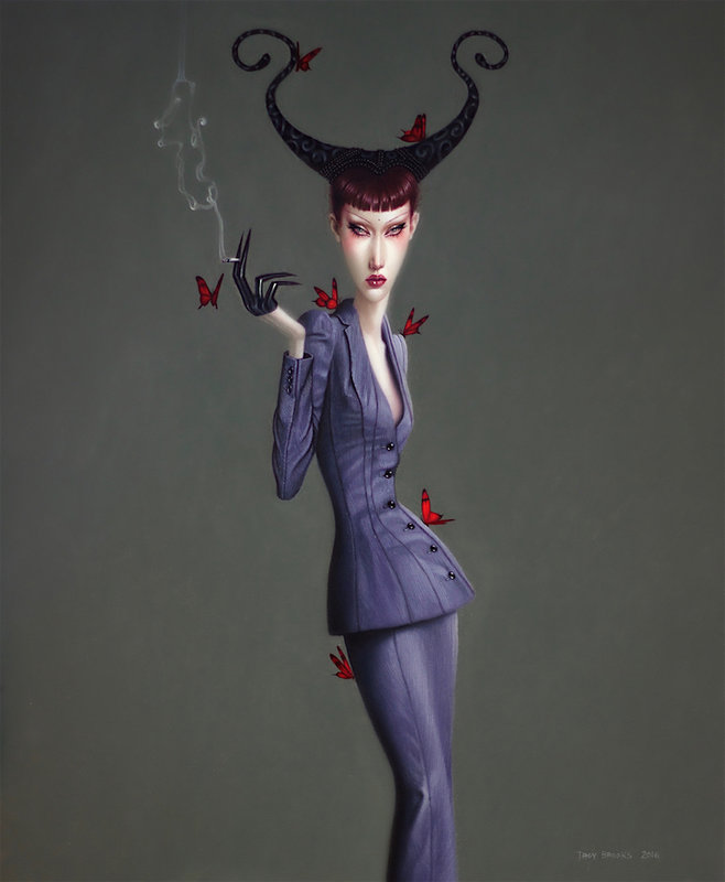 TROY BROOKS The B-Girls BUMBLE SONNET FOR SAINT LUCIFER