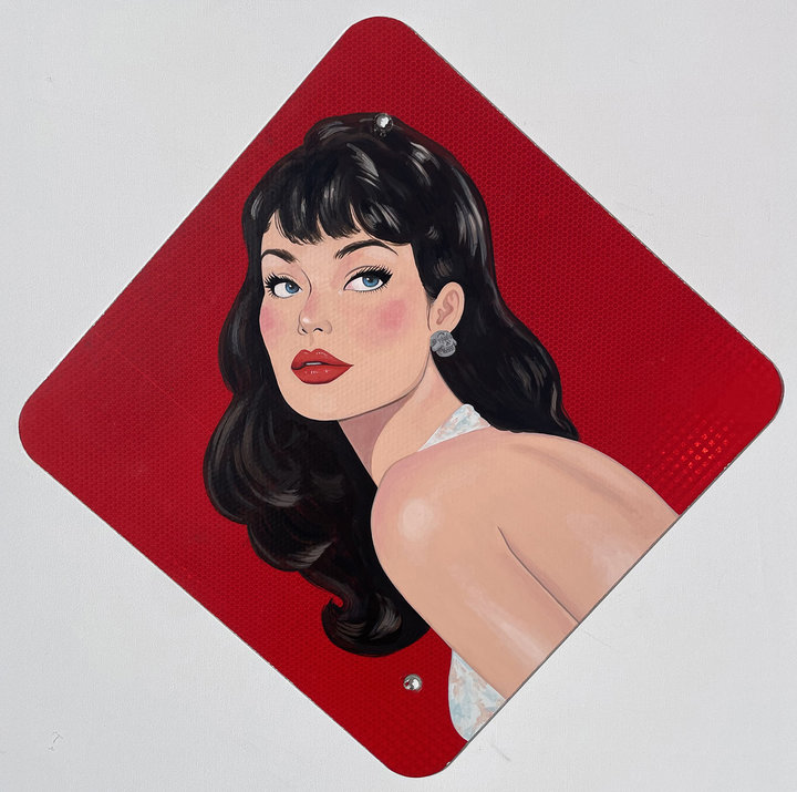 DAVE SHUTEN & FABEZ A SPARK OF COLOR & DETOUR LADY IN RED