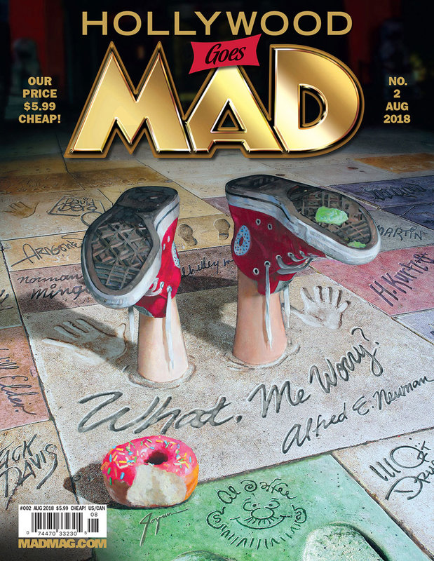 ERIC JOYNER Glazed Machinations MAD MAGAZINE COVER