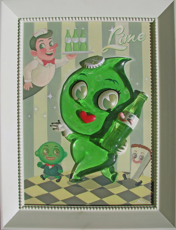 NOUAR "Satisfaction Guaranteed" POP-DROP LIME